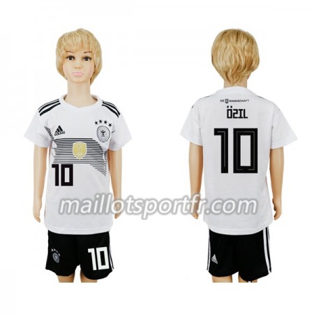 Maillot de Foot Allemagne Ozil 10 Enfant Domicile Coupe du monde 2018